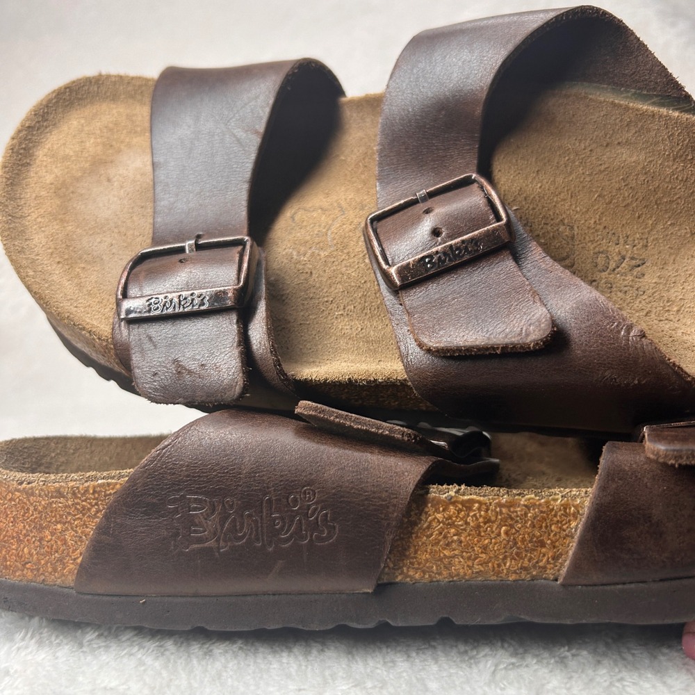 Birki's by Birkenstock Sandals Brown EU 42 – US Women's 11 Wide / Men's 9 Reg. - Picture 8 of 12